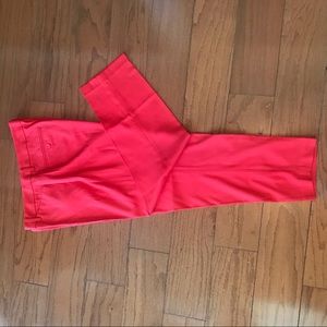 Gap Slim Cropped Pant in Orange